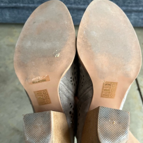 Jeffery Campbell Perforated Suede Ankle Boots - Picture 4 of 5